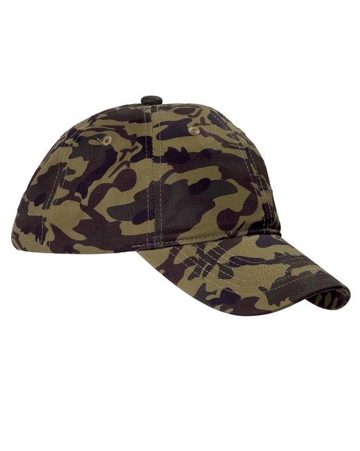 BX018 Big Accessories Unstructured Camo Cap