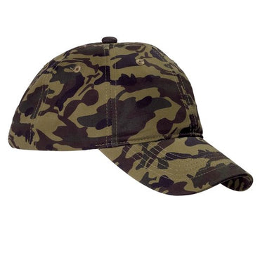 BX018 Big Accessories Unstructured Camo Cap