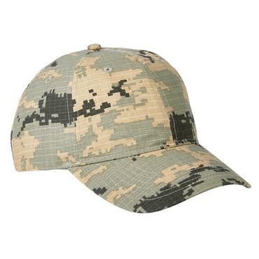 BX018 Big Accessories Unstructured Camo Cap