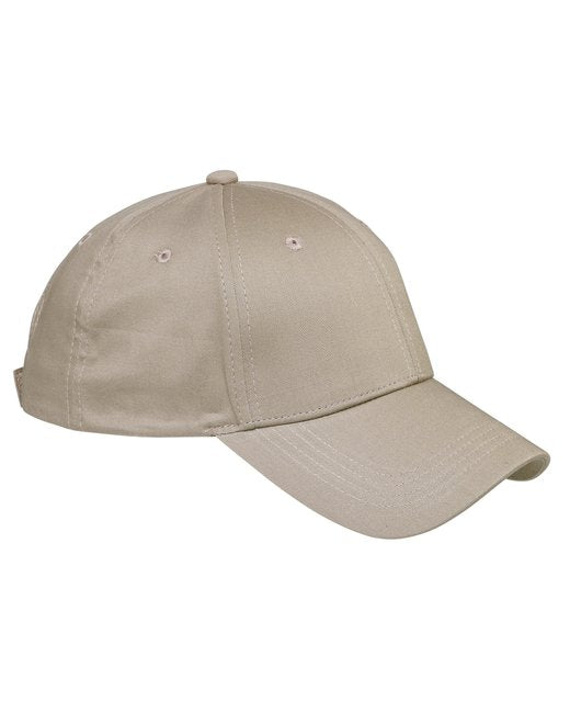 BX020 Big Accessories 6-Panel Structured Twill Cap