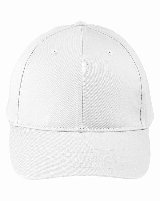 BX020SB Big Accessories Adult Structured Twill 6-Panel Snapback Cap