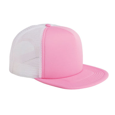 BX030 Big Accessories 5-Panel Foam Front Trucker Cap