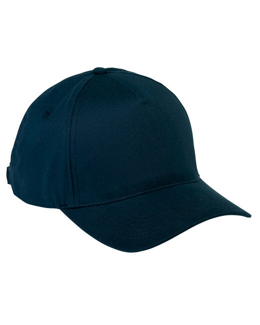 BX034 Big Accessories 5-Panel Brushed Twill Cap