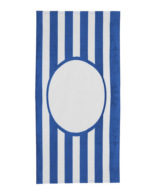 C3060PF Carmel Towel Company Print Friendly College Stripe Towel