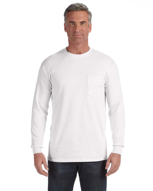 C4410 Comfort Colors Adult Heavyweight RS Long-Sleeve Pocket T-Shirt