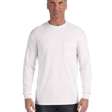 C4410 Comfort Colors Adult Heavyweight RS Long-Sleeve Pocket T-Shirt