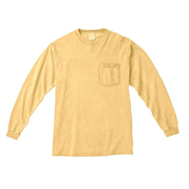 C4410 Comfort Colors Adult Heavyweight RS Long-Sleeve Pocket T-Shirt