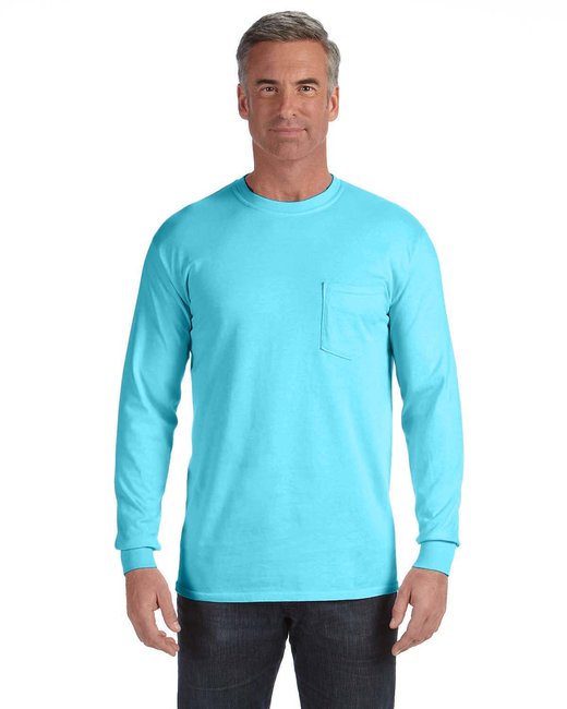 C4410 Comfort Colors Adult Heavyweight RS Long-Sleeve Pocket T-Shirt