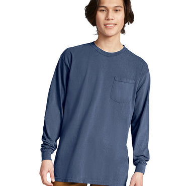 C4410 Comfort Colors Adult Heavyweight RS Long-Sleeve Pocket T-Shirt