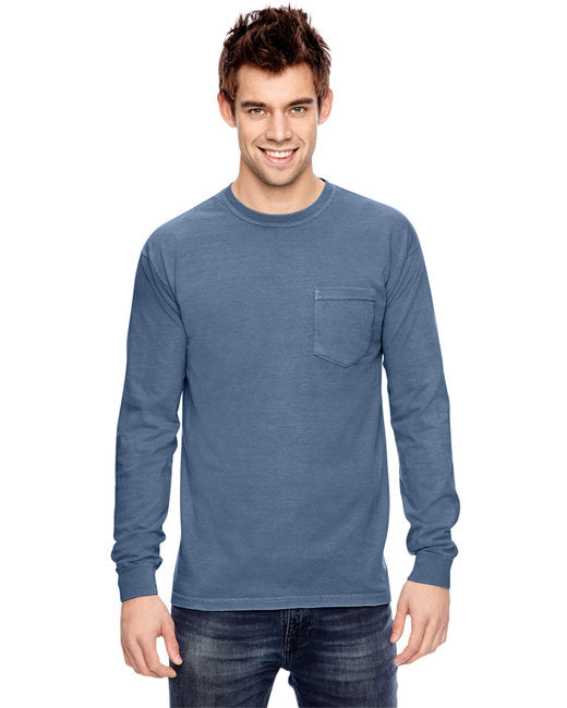 C4410 Comfort Colors Adult Heavyweight RS Long-Sleeve Pocket T-Shirt