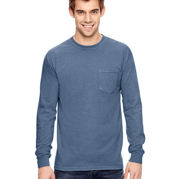 C4410 Comfort Colors Adult Heavyweight RS Long-Sleeve Pocket T-Shirt