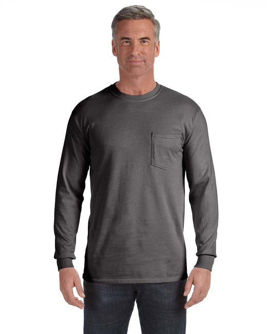 C4410 Comfort Colors Adult Heavyweight RS Long-Sleeve Pocket T-Shirt