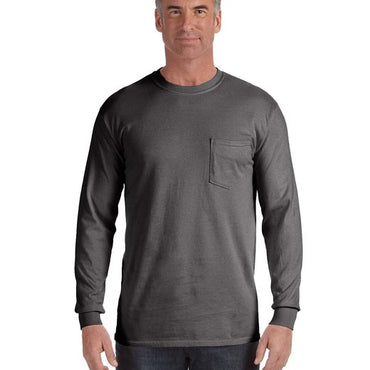 C4410 Comfort Colors Adult Heavyweight RS Long-Sleeve Pocket T-Shirt