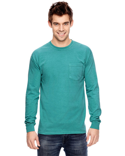 C4410 Comfort Colors Adult Heavyweight RS Long-Sleeve Pocket T-Shirt