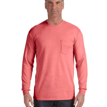 C4410 Comfort Colors Adult Heavyweight RS Long-Sleeve Pocket T-Shirt