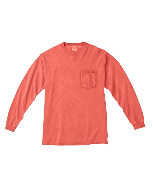 C4410 Comfort Colors Adult Heavyweight RS Long-Sleeve Pocket T-Shirt