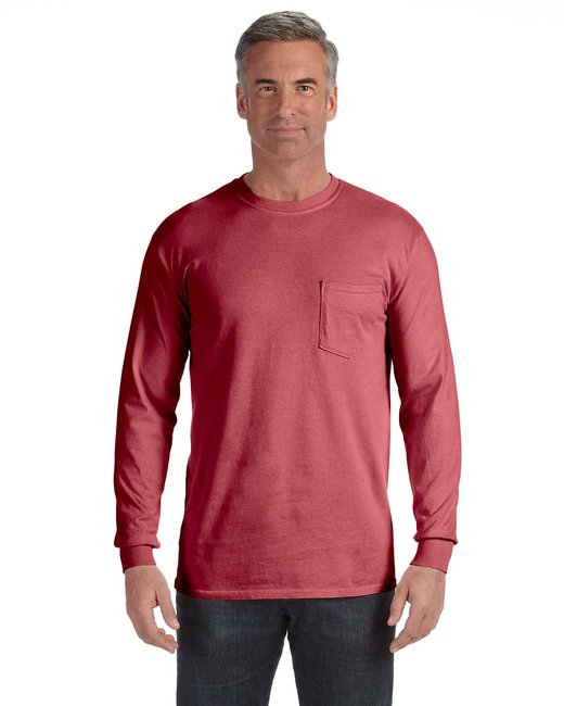 C4410 Comfort Colors Adult Heavyweight RS Long-Sleeve Pocket T-Shirt