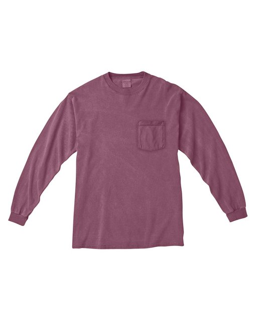 C4410 Comfort Colors Adult Heavyweight RS Long-Sleeve Pocket T-Shirt