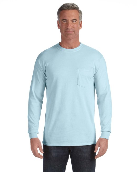 C4410 Comfort Colors Adult Heavyweight RS Long-Sleeve Pocket T-Shirt