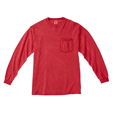 C4410 Comfort Colors Adult Heavyweight RS Long-Sleeve Pocket T-Shirt