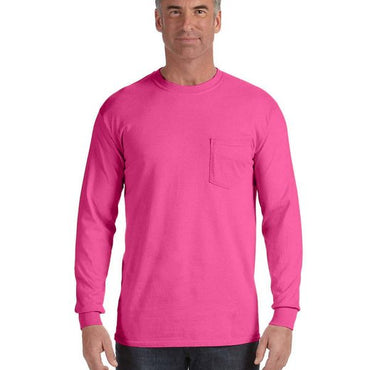 C4410 Comfort Colors Adult Heavyweight RS Long-Sleeve Pocket T-Shirt