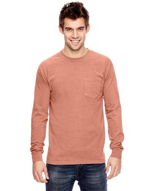 C4410 Comfort Colors Adult Heavyweight RS Long-Sleeve Pocket T-Shirt