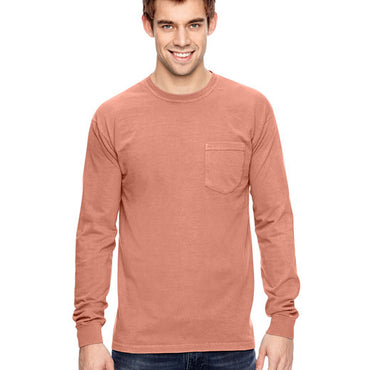 C4410 Comfort Colors Adult Heavyweight RS Long-Sleeve Pocket T-Shirt