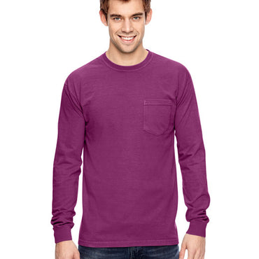 C4410 Comfort Colors Adult Heavyweight RS Long-Sleeve Pocket T-Shirt