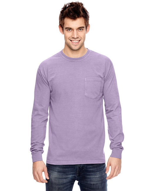 C4410 Comfort Colors Adult Heavyweight RS Long-Sleeve Pocket T-Shirt