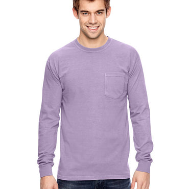 C4410 Comfort Colors Adult Heavyweight RS Long-Sleeve Pocket T-Shirt