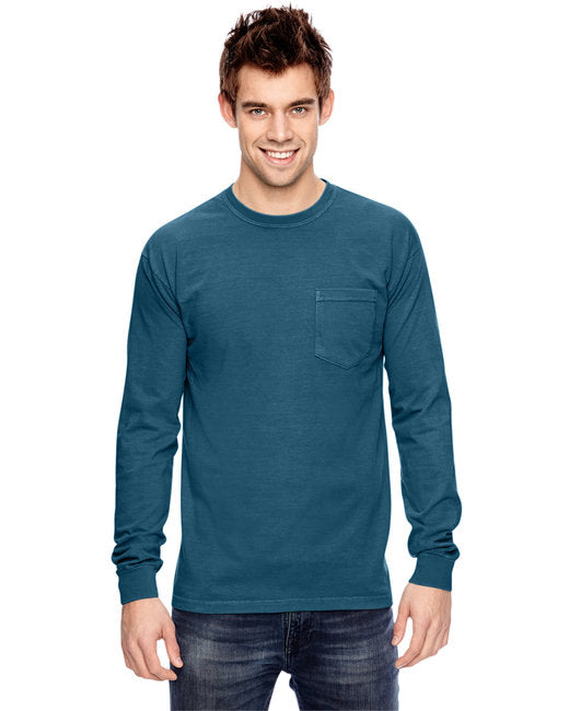 C4410 Comfort Colors Adult Heavyweight RS Long-Sleeve Pocket T-Shirt