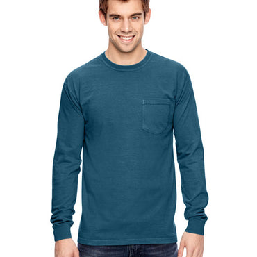 C4410 Comfort Colors Adult Heavyweight RS Long-Sleeve Pocket T-Shirt