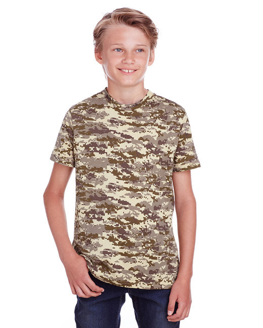 C52207 Code Five Youth Camo T-Shirt