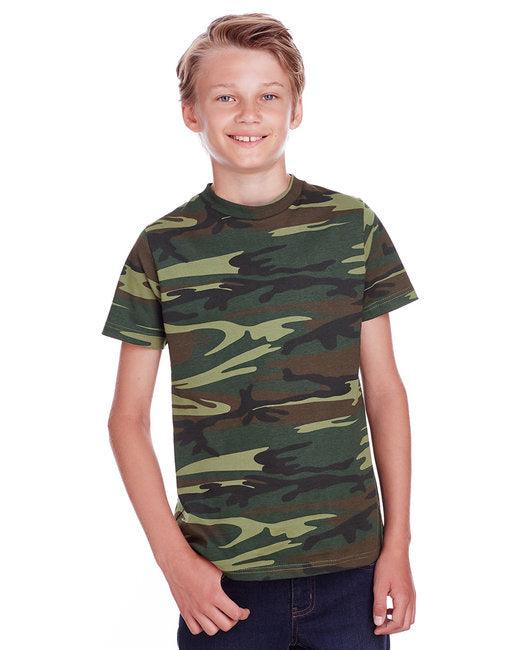 C52207 Code Five Youth Camo T-Shirt