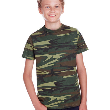 C52207 Code Five Youth Camo T-Shirt