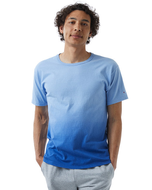 CD100D Champion Unisex Classic Jersey Dip Dye T-Shirt