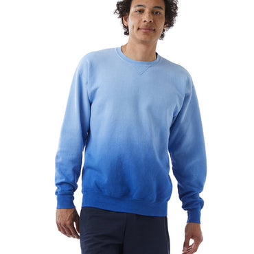 D400D Champion Unisex Dip Dye Crew