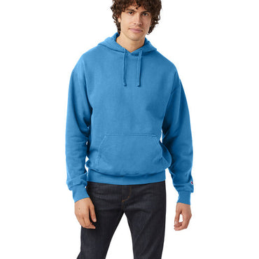 CD450 Champion Unisex Garment Dyed Hooded Sweatshirt