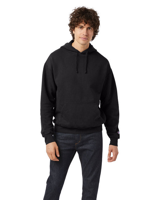 CD450 Champion Unisex Garment Dyed Hooded Sweatshirt