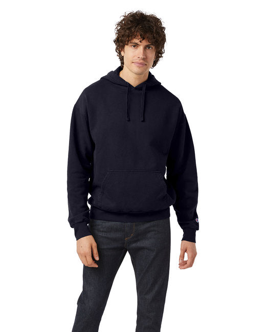 CD450 Champion Unisex Garment Dyed Hooded Sweatshirt