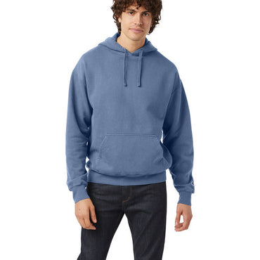 CD450 Champion Unisex Garment Dyed Hooded Sweatshirt