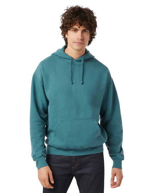 CD450 Champion Unisex Garment Dyed Hooded Sweatshirt