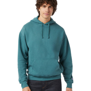 CD450 Champion Unisex Garment Dyed Hooded Sweatshirt