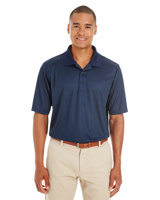 CE102 CORE365 Men's Express Microstripe Performance Piqué Polo