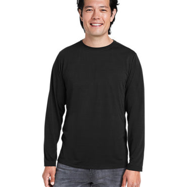 CE111L CORE365 Adult Fusion ChromaSoft™ Performance Long-Sleeve T-Shirt