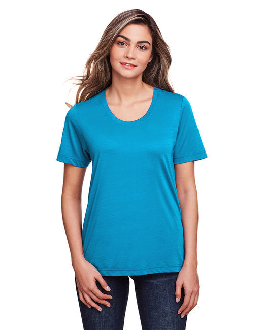 CE111W CORE365 Ladies' Fusion ChromaSoft™ Performance T-Shirt