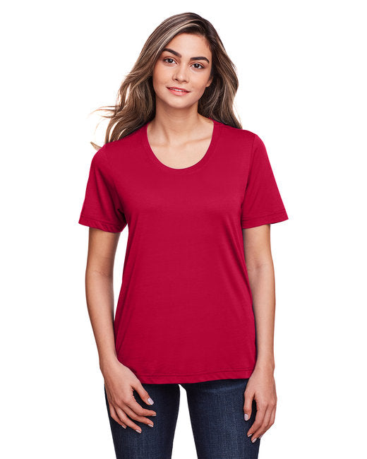 CE111W CORE365 Ladies' Fusion ChromaSoft™ Performance T-Shirt