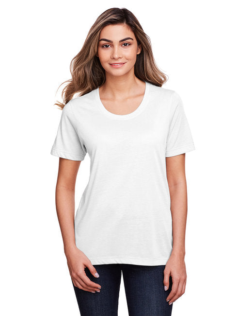 CE111W CORE365 Ladies' Fusion ChromaSoft™ Performance T-Shirt