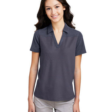 CE112CW CORE365 Ladies' Fusion ChromaSoft Colorblock Polo