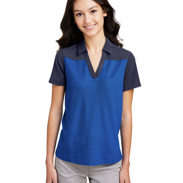 CE112CW CORE365 Ladies' Fusion ChromaSoft Colorblock Polo